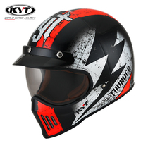 KYT new motorcycle riding helmet retro motorcycle full helmet men and women breathable equipment four seasons universal helmet