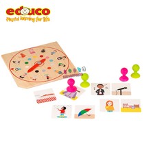 Dutch Educo Compass Indicates Game Box Card Pairing Development Imaginative Color Puzzle 900000112