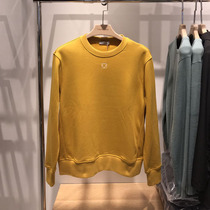 The same mens sweatshirt cotton crew neck couple sweatshirt fashion simple versatile top of the Wick family micro high mall