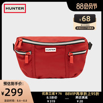 Hunter mens and womens waist bag summer British ins tide bag fashion water repellent solid color chest bag messenger bag shoulder bag