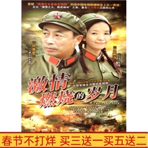 Years of inspirational high-definition TV series passion burning years DVD disc disc 22 episodes 4 discs