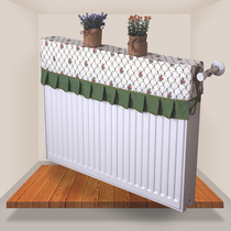 Radiator cover Fabric custom made radiator dustproof and blackened cover decorative heater cover European quality