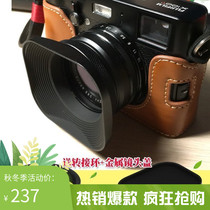 49mm square hood Fuji x70x100x100s X100S X100T with adapter ring can install UV mirror