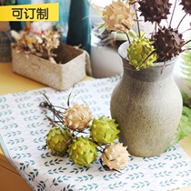 (Mountain tree) pure hand-dried flower decoration flower simulation flower dragon fruit home simulation flower art flower art flower art