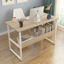  Computer desk Desktop desk desk bookshelf combination Simple household student writing desk Simple bedside small table Dormitory