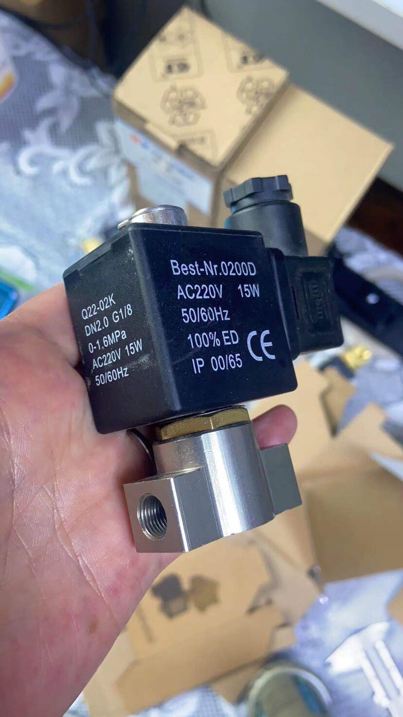 Screw air compressor control solenoid valve 220v