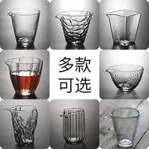 Handmade Japanese male Cup hammer eye pattern Glass Road cup thickened heat-resistant large tea tea tea tea set kung fu tea set