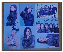 2019 6 new ITZY ITz Diffément promotional collective suit optional signature pro-pen photo