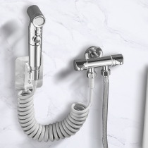Toilet spray gun Womens wash faucet Bathroom household hand-held nozzle Toilet water gun high pressure pressurized flushing