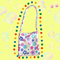  (Small flower bag)Plush bag messenger bag