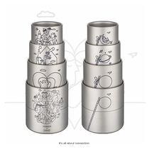 keith armor pure titanium cup tea cup office home cup tea double insulation anti-hot coffee cup Ti3502