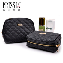 Pari Sia Lingge Quilted Small Fragrant Wind Cosmetic Bag Large Capacity Skin Care Product Makeup Storage Bag Travel Set