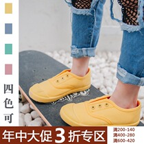 Children canvas shoes soft canvas shoes