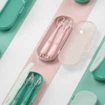Baby Coes Spoon Silicone Soft Spoon Freshmen Babies Learn Eating Training Tools Children Accessory Bowls Spoon Cutlery Cutlery