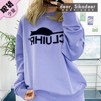 (Domestic Spot) South Korea Direct Mail CELUI HURU Alphabet Kitty Round Neckwear Womens Wear Pants 21 Spring