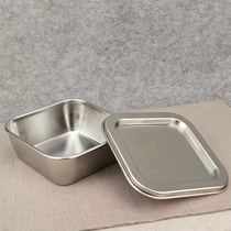 304 stainless steel canteen food food food retention box special box fresh box rectangular square lunch box
