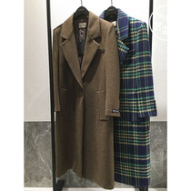 Discount Korea Bubble Gum MOJO Korea 2020 Winter Fashion Wool Coat J204MSG412