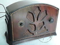 Vintage 1930s Antique Love Merson Electronic Tube Radio radio Decorative Collection Pendulum