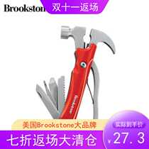 American BROOKSTONE Multifunctional Tool Hammer Hardware Ten-in-One Horn Hammer Pliers Emergency Hammer