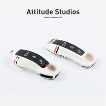 Porsche Porsche white track key shell Cayenne macan911 Panamera 718Taycan