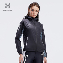 HOTSUIT after show violent sweat clothing womens singlewear womens singletop running slimming clothing slimming fat burning yoga clothing