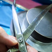 Beijing polishing repair pet beautician scissors cutter head straight scissors curving fish bone scissors