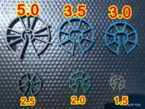 Building Wall card reinforced concrete protective layer plastic thickened Plum Card pad shear wall column card full model