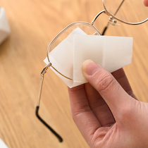Disposable glasses wet tissue paper eye cloth cleaning cloth portable wipe mobile phone computer screen glasses cloth 50 pieces