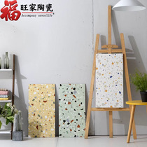 Net red color terrazzo 300x600 bathroom shower room wall tile toilet tile balcony non-slip floor tiles