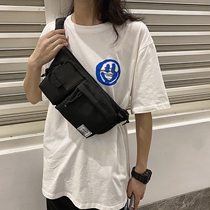 Mens Black Waist Bag Casual Crossbody Bags Pouch Fanny Pack