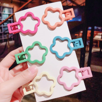 Hairpin clip headdress duckbill clip hairclip back top clip clip clip side clip simple wind girl bangs temperament