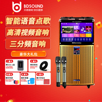 Electrolux T15 inch sound card video audio outdoor square dance mobile 19 inch screen voice point song networking