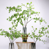 Modern dining table simulation plants Japanese suspension clock multiple petals in Flowers Household photography decorated flower art