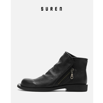 VEGETARIAN SUREN KNIGHT BOOTS WOMENs boots flat real cowskin trend all-match 13DWG004