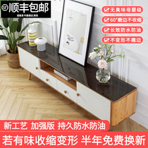 Tasteless transparent TV cabinet table cloth cushion tea table cushion plastic shoe cabinet dresser beauty nail rectangular table cloth