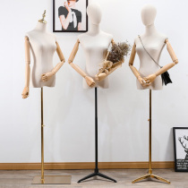 Clothing store female model half height dummy model wedding dress model display stand take the lead full body mannequin props