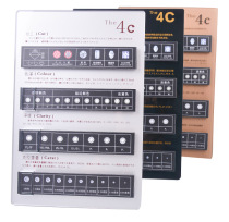 Black Diamond 4c brand display card acrylic board identification card bare drill plate display standard explanation tool card
