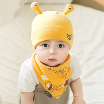 Baby hat spring and autumn 3-6-12-18 months full moon hat Male and female baby hat Newborn fetal hat Autumn and winter