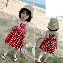 2021 childrens clothing summer new childrens foreign style sundress dress cute skirt girls fashion sundress 5596