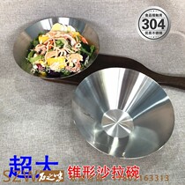Creative Nordic stainless steel padded Bowl Fruit Salad Bowl home dessert bowl vegetable bowl large cooking basin