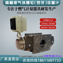 Gas waist wheel (Roots) flow meter natural gas biogas special manufacturer direct