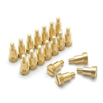 Pure new one-way T-pin fastener luggage leather round head craft screw photo frame hanging buckle jewelry accessories