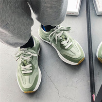 Summer new Old Dad shoes Mens shoes Han version Nets Red Tides Shoes Sports 100 Hitch Harbour Wind Students heightening board shoes