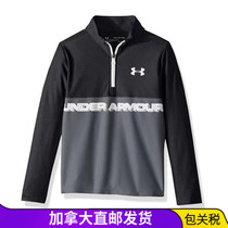 Event Price Canada Straight Mail Anderma Boy Children Half Zip Right Collar Quick Dry Long Sleeve Half Parquet Special Cabinet