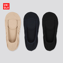 UNIQLO WOMENs BOAT SOCKS (3 PAIRS) 431684 UNIQLO