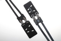 CONSTANTINE CRICKER dead flying field bike fixed harness dog mouth double leather rope