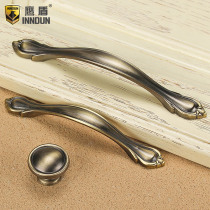 Eagle shield European antique bronze handle American classical cabinet handle cabinet drawer wardrobe door handle