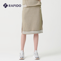 RAPIDO Break Pit Road Winter Womens Cot Plunch Splinth Leisure Elegant Sports and Leisure Set Long Dress