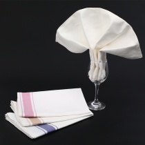 Cotton mouth cloth wipe Cup cloth bar KTV restaurant wipe wine glass special cloth absorbent non-hair cloth cloth napkin cloth