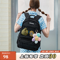 Resetter School Student Bag Bag for Large Capacity Computer Package Light Leisure Junior High School Backpack